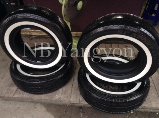 ยางขอบขาว Dunlop 225-70-15 SP sport601