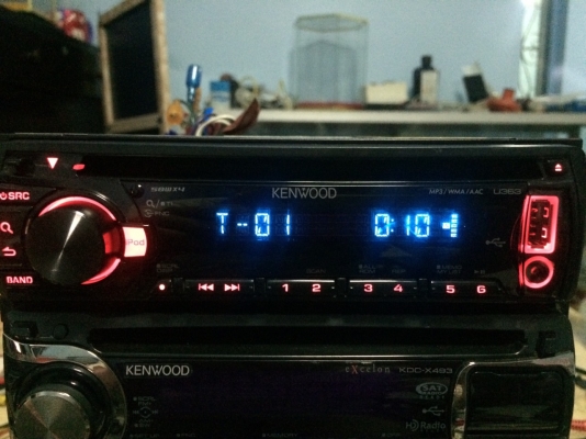 KENWOOD U363R USB IPOD MP3-RW CD-RW AUX ปรีเอ้า1ชุด สภาพสวย มือ2 ญี่ปุ่น