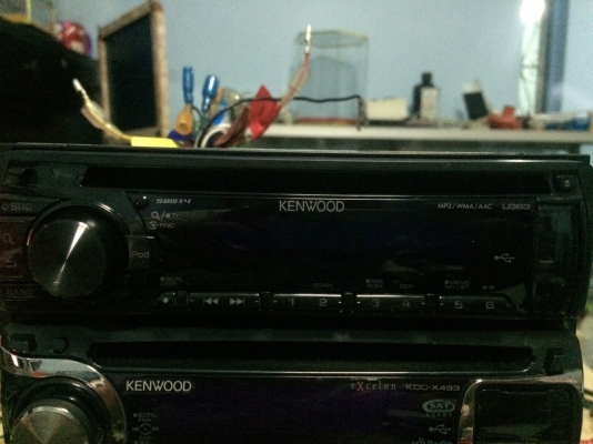 KENWOOD U363R USB IPOD MP3-RW CD-RW AUX ปรีเอ้า1ชุด สภาพสวย มือ2 ญี่ปุ่น