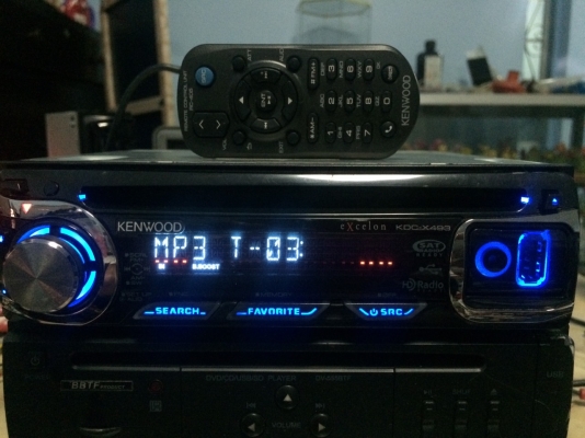 KENWOOD KDC-X493 excelon 24Bit USB IPOD MP3-RW CD-RW FMคลื่นไทย AUX ปรีเอ้า3ชุด คุมกล่องCD พร้อมรีโมท สภาพสวย มือ2 ญี่ปุ่น KENWOOD KDC-X493 excelon 24Bit USB IPOD MP3-RW CD-RW FMคลื่นไทย AUX ปรีเอ้า3ชุด คุมกล่องCD พร้อมรีโมท สภาพสวย มือ2 ญี่ปุ่น