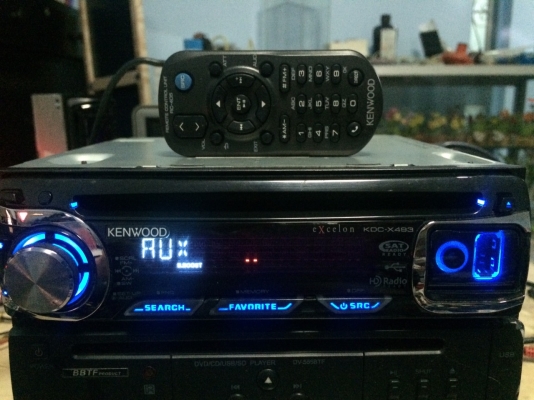 KENWOOD KDC-X493 excelon 24Bit USB IPOD MP3-RW CD-RW FMคลื่นไทย AUX ปรีเอ้า3ชุด คุมกล่องCD พร้อมรีโมท สภาพสวย มือ2 ญี่ปุ่น KENWOOD KDC-X493 excelon 24Bit USB IPOD MP3-RW CD-RW FMคลื่นไทย AUX ปรีเอ้า3ชุด คุมกล่องCD พร้อมรีโมท สภาพสวย มือ2 ญี่ปุ่น