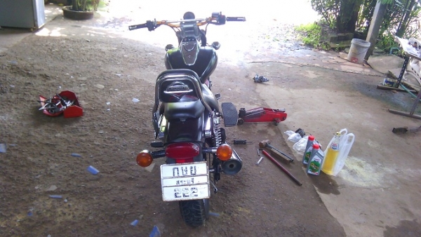 Kawasaki boss175 พร้อมทะเบียน ตอง222 พร้อมใช้