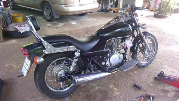 Kawasaki boss175 พร้อมทะเบียน ตอง222 พร้อมใช้