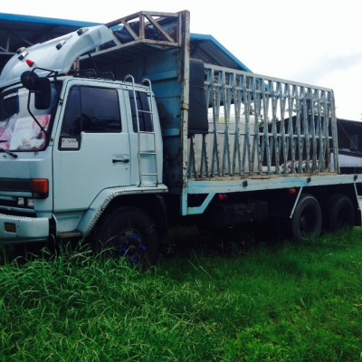 ขายสิบล้อเพลาเดียวISUZU-FVM32M-R 6HE1-195HP สภาพเดิมพร้อมใช้ ขายสิบล้อเพลาเดียวISUZU-FVM32M-R 6HE1-195HP สภาพเดิมพร้อมใช้