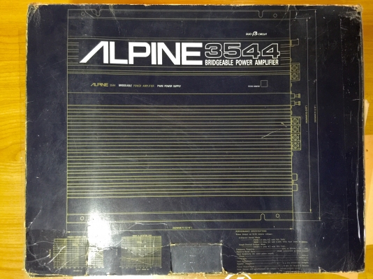 ขายเพาเวอร์แอมป์ ALPINE 3544 STEREO 210W 2 CHANNEL ขายเพาเวอร์แอมป์ ALPINE 3544 STEREO 210W 2 CHANNEL