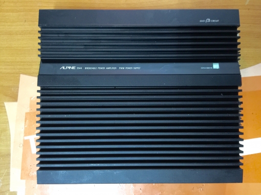 ขายเพาเวอร์แอมป์ ALPINE 3544 STEREO 210W 2 CHANNEL ขายเพาเวอร์แอมป์ ALPINE 3544 STEREO 210W 2 CHANNEL