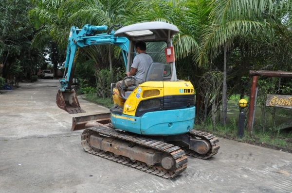 ขายแบคโฮ KUBOTA RX303 ปั้มนิ้ว คออ่อน แทรคเหล็กหุ้มยาง ครบๆ สวยเดิมจากญี่ปุ่น ทำงานสมบูรณ์ทุกระบบ รับรองไม่ผิดหวัง 320,000 เท่านั้น!!