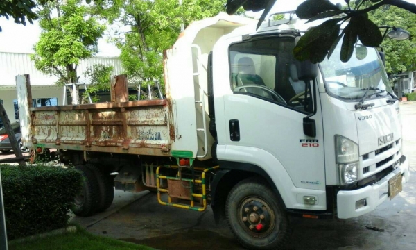 ขายด่วนครับ รถ 6ล้อดั้ม ISUZU FRR90HLH 210 ปี53 วิ่ง 30000 กม.ครับ รถใช้งานภายใน บริษัท
