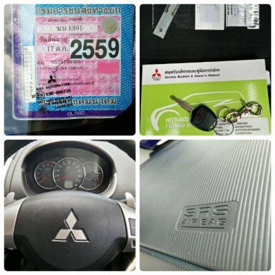 ขาย Mitsubishi Pajero Sport GT 2.5AT เกียร์ออโต้ดีเซลสีขาวมุกรุ่นTOPสุด ปี 2012 สภาพสวยไม่เคยมีอุบัติเหตุราคาถูกด่วนๆ