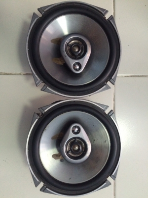 ลำโพง Pioneer TS-179AZN 3ทาง 6.5นิ้ว 150W โคลงหล่อ กรวยโพลี Made in Japan หายากนะครับรุ่นนี้ มือ2 ญี่ปุ่น