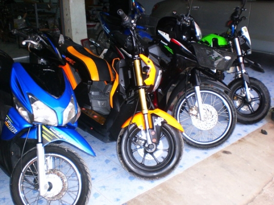 มอเตอร์ไซค์-รถครอบครัวจ่ายตลาด-มินิไบค์ มือ 2 เกรด A คุณภาพดี( รายละเอียดอ่านด้านในครับ )