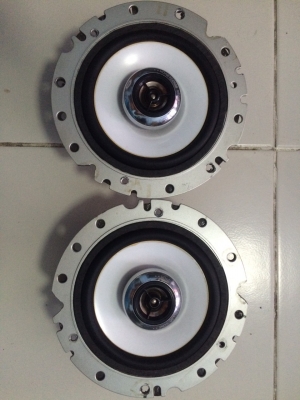 ลำโพง PANASONIC CJ-FF167D 2ทาง 6.5นิ้ว 130W โคลงหล่อ กรวยโพลี แม่เหล็กนีโอ มีไฟกระพริบตามจังหวะเพลงข้างละ3ดวง Made in Japan เสียงดีมาก หายากครับ มือ2 ญี่ปุ่น