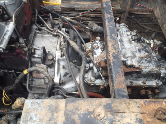 10ล้อดั้ม2เพลา HINO FM3HNLA-12131..วางเครื่องอินเตอร์คูลเลอร์PO9C-TB11717  เสร็จแล้ว พร้อมใช้งาน..