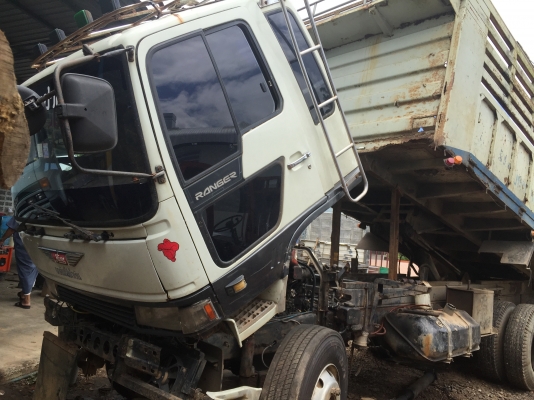 10ล้อดั้ม2เพลา HINO FM3HNLA-12131..วางเครื่องอินเตอร์คูลเลอร์PO9C-TB11717  เสร็จแล้ว พร้อมใช้งาน..