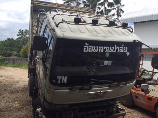 10ล้อดั้ม2เพลา HINO FM3HNLA-12131..วางเครื่องอินเตอร์คูลเลอร์PO9C-TB11717  เสร็จแล้ว พร้อมใช้งาน..