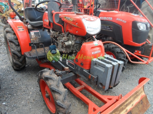 KRT 140 พร้อมล้อบั้ง ผาน3 ดันหน้า