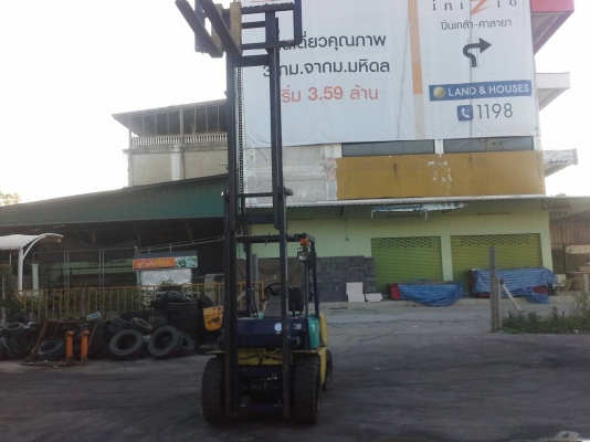 KOMATSU FD30-12ขนาด3ตัน เสาสูง4เมตร เกียร์ออร์โต้ เครื่องยนต์ดีเซล4D94E ยางตัน4เส้น รถญี่ปุ่นแท้0816161541