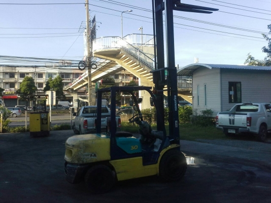 KOMATSU FD30-12ขนาด3ตัน เสาสูง4เมตร เกียร์ออร์โต้ เครื่องยนต์ดีเซล4D94E ยางตัน4เส้น รถญี่ปุ่นแท้0816161541