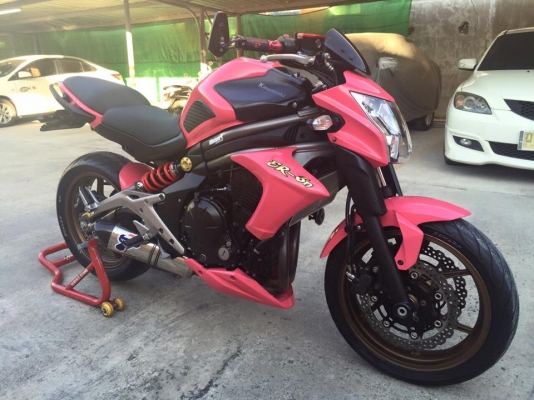 KAWASAKI ER6N ปี2012 วิ่งน้อย 15000โล รถสวยกริป ราคาเบาๆ 164000