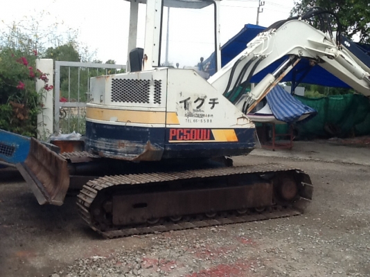 Komatsu pc50uu-1 สภาพดีมากเก่าญี่ปุ่นเพิ่งเข้ามา ราคาไม่แพงครับ