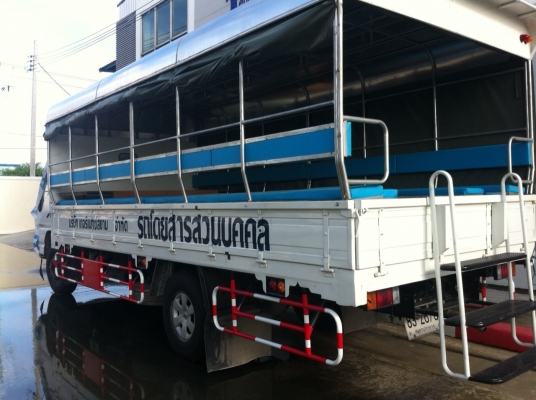 ขาย isuzu nqr 175แรงม้า ยาว5.5 ม.ปี2007 รถสวยออกห้างเลย