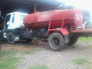 รถบรรทุกน้ำราคา675,000  Hino 215แรง รุ่นFF1J ทะเบียนพร้อมโอน