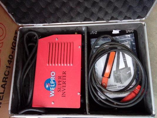 เครื่องเชื่อมเวลโปรMMA140สภาพใหม่ประกัน3ปี เครื่องเชื่อมเวลโปรMMA140สภาพใหม่ประกัน3ปี