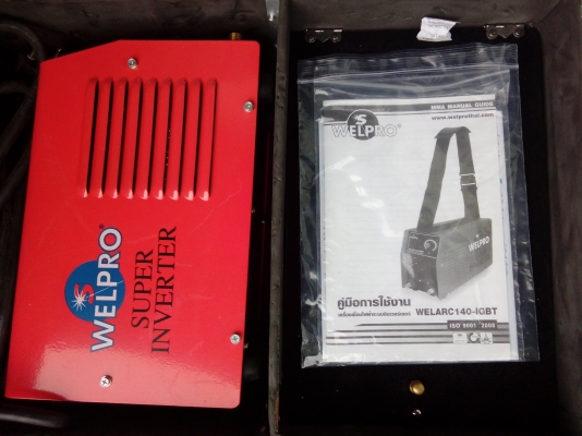 เครื่องเชื่อมเวลโปรMMA140สภาพใหม่ประกัน3ปี เครื่องเชื่อมเวลโปรMMA140สภาพใหม่ประกัน3ปี