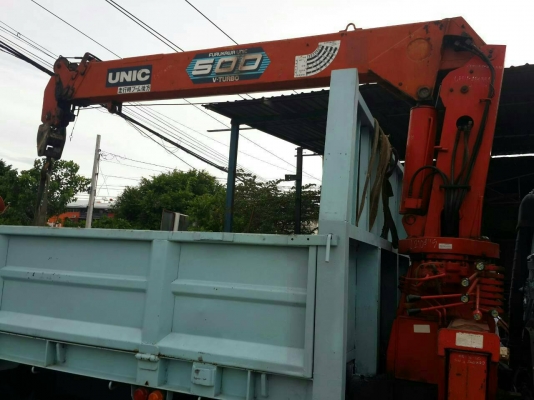 หกล้อ อีซูซุ FTR32H195 เครน UNIC 5 ตัน super V 5ปอก 4ชัก รถสภาพดีสวยจัดพร้อมใช้สุดๆ ทะเบียนพร้อมโอน