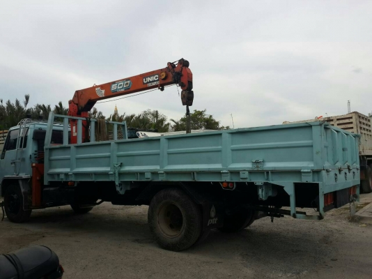 หกล้อ อีซูซุ FTR32H195 เครน UNIC 5 ตัน super V 5ปอก 4ชัก รถสภาพดีสวยจัดพร้อมใช้สุดๆ ทะเบียนพร้อมโอน