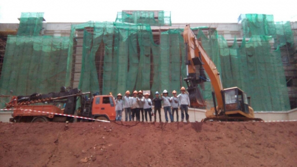 รับงาน รับเหมา งานเจาะ ฐานราก โครงสร้าง โรงงาน อาคาร