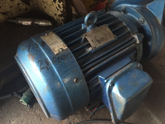 ขายปั้มน้ำหอยโข่ง 7.5แรง ไฟ380 หน้าแปนกว้าง8นิ้ว รูใน3นิ้วครับ ใช้งานได้เลยครับ