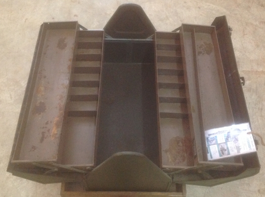 ขายกล่องเครื่องมือ Vintage Kennedy No.1022 ยุคปี 1950-1960 หนาๆ หนักๆ