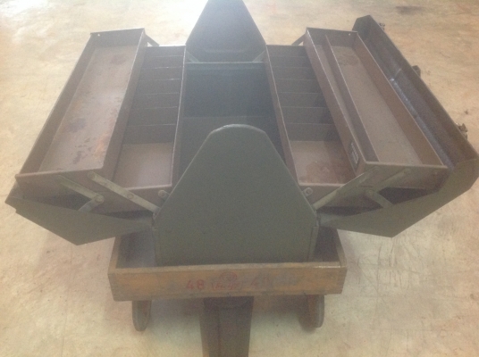 ขายกล่องเครื่องมือ Vintage Kennedy No.1022 ยุคปี 1950-1960 หนาๆ หนักๆ