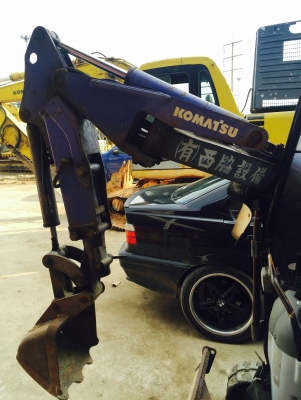 ขาย KOMATSU PC08UU เก่านอกครับ