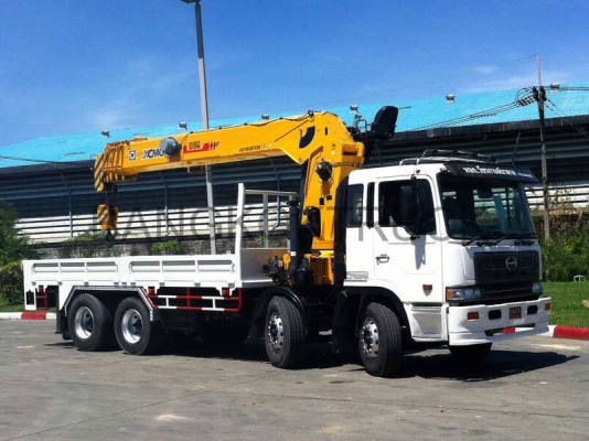 ขายรถบรรทุก  12 ล้อ  ติดเครน 16 ตัน สภาพใหม่ 089-551-2032