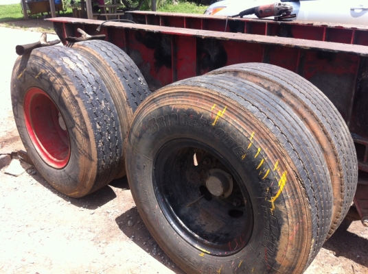 ขายยางบีสโตนR157 /4เส้น/เบอร์ 1100  เส้นละ 7000และยางใน