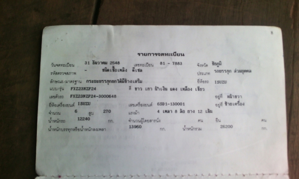ขาย1950000 DECA270 ธันวาคมปี48 ลูกสามมิตรแท้ปี52 ขาย1950000 DECA270 ธันวาคมปี48 ลูกสามมิตรแท้ปี52