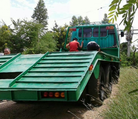 สิบล้อท้ายลาก ฮีโน่ FM3M P11320แรง 2เพา สโลส บรรทุก แม็คโค 200-320 รถพร้อมใช้ เล่มทะเบียนพร้อมโอน