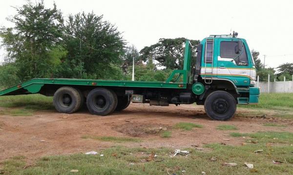 สิบล้อท้ายลาก ฮีโน่ FM3M P11320แรง 2เพา สโลส บรรทุก แม็คโค 200-320 รถพร้อมใช้ เล่มทะเบียนพร้อมโอน