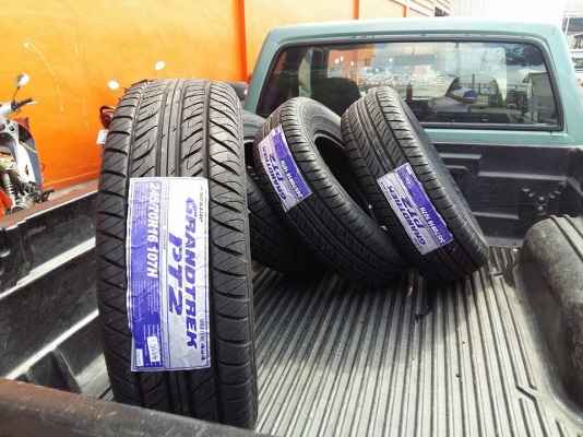 ยาง DUNLOP GRANDTEK PT2 245/70R16 เส้นละ 3,900 บาท