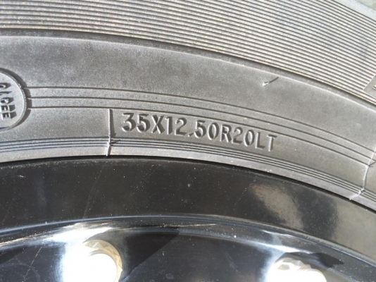 ขายยาง cooper 35-12.5-20. 4เส้น ปี12 สภาพดี