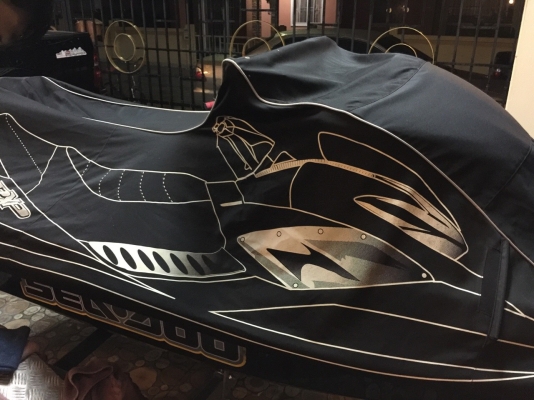 ผ้าคลุม เรือ เจ๊ทสกี seadoo rxp 215-255 (ของแท้ศูนย์)