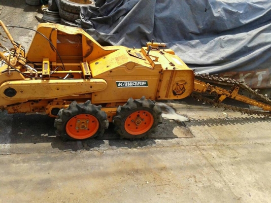 รถขุดร่องดิน นำเข้าจากนอก