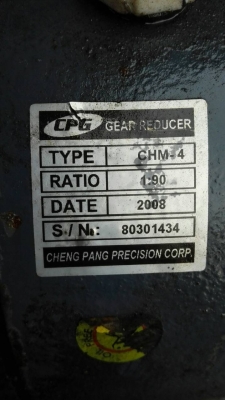 Sale>> มอเตอร์เกียร์ CPG 1 HP. 380V. อัตราทด 1:90 วิ่งเงียบ มี 2 ตัว 089-2499-123 (Line)