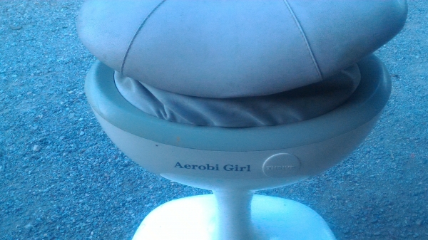 ม้าโยกไฟฟ้าแบบของผู้หญิง Aerobi Girl ช่วยให้ร่างกายได้เคลื่อนไหวออกกำลังเหมือนขี่ม้า จากญี่ปุ่น โครงสร้างเหล็กแข็งแรงด้านใน ด้านนอกเป็นพลาสติกสีครีม