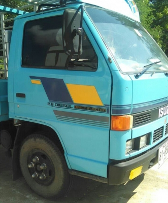 หกล้อ อีซูซุ NKR 88ปี35 ไม่ดั้ม เกียร๋สั่น สภาพดีเดิมสวยกริบ (กะบะเหล็กเหมาะไปต่อดั้มได้เลย) ทะเบียนพร้อมโอน