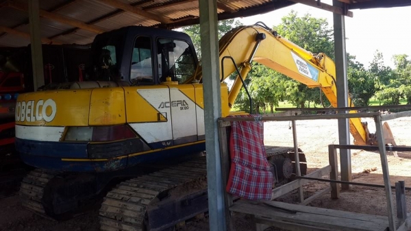 ขายรถขุด โกเบลโก้ 120-3 ยูตานิ เก่านอก1ปี มาร์คทรี ไฟฟ้าเต็ม เอกสารอินวอยซ์ ช่วงล่างเต็ม บูมสวยเดิม สภาพพร้อมลงลุยงาน