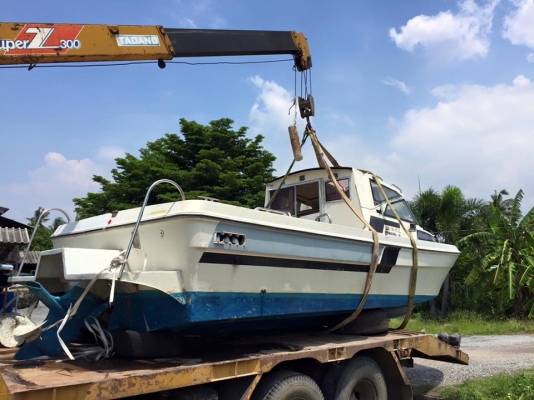 เรือตกปลานำเข้าญี่ปุ่น  F24 ดีเซล