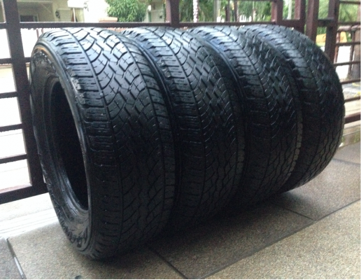 ยาง Yokohama 265 65 17 ปลายปี11 ดอกเยอะ พร้อมใช้งาน